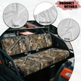 thumbnail image 6 of FKELYI Hunting Camo Leaf Print UTV Seat Covers Compatible with Polaris Ranger XP 1000 2017-2023 Dustproof ATV Bench Cover Backrest Protector UTV Interior Decor, 6 of 7