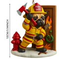 thumbnail image 6 of 2025 Firefighter Christmas Statue Decorations, Figurine Home Tabletop Decorations,Festive Firefighter Ornaments for Decorating Christmas Trees,Gifting to Firefighters, Colleagues or Loved Ones,A, 6 of 9