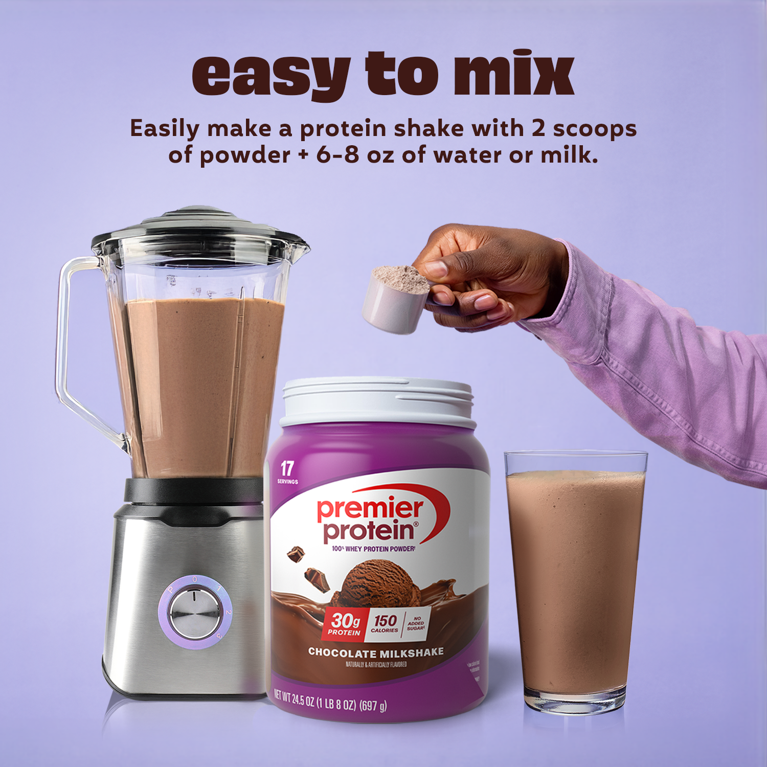 Premier Protein 100% Whey Protein Powder Chocolate photo 6