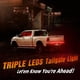 thumbnail image 5 of LED Tailgate Light Bar Triple Row 60 Inch Tail Light Bar for Pickup Trailer SUV RV Van Full Function Red Brake White Reverse Amber Turn Signal Double, 5 of 5