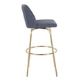 thumbnail image 5 of Toriano 30" Fixed-Height Bar Stool, Bar Chairs, Swivel Bar Stools, Bar Stools Set of 2, 5 of 6