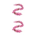thumbnail image 4 of Monstrate Flores artificiales de Sakura, vid colgante, de novia de cerezo Oriental, arco, decoración de pasillo, balcón de seda, Type2 NO2, 4 of 6