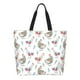 thumbnail image 1 of Disketp Funny Chicken Bolsa Tote Estampada para Mujer, Bolso de Hombro y de Mano para Compras y Viajes, 1 of 8