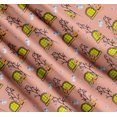 thumbnail image 3 of Soimoi Cotton Voile Fabric Haunted House,Pumpkin & Ghost Halloween Decor Fabric Printed Yard 42 Inch Wide, 3 of 7
