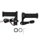 thumbnail image 2 of Manillar Calefaccionado, Empuñaduras Calefactadas Eléctricas De Calentamiento Rápido Antideslizantes De Temperatura Ajustable Con Voltímetro Para ATV Para Motocicleta ANGGREK Otros, 2 of 8