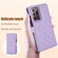thumbnail image 5 of Case Wallet for Samsung Galaxy Note 20 Ultra, [Wristlet & Crossbody Strap] RFID Blocking 5 Card Slots Stand [Shockproof TPU Shell] PU Leather Magnetic Flip Cover for Note 20 Ultra, Purple, 5 of 9