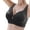 Black, variant on Women’s Bras Womens Wireless Bra, Smooth Comfort Full Coverage Bra Pink 46