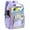 Light Purple, variant on Clear Backpack for School Backpack Heavy Duty PVC Transparent Bookbag Stadium Approved See Through Backpack 17'' Black
