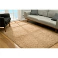thumbnail image 2 of Malibu Collection Modern Shaggy Area Rug 9x12 Beige, 2 of 6