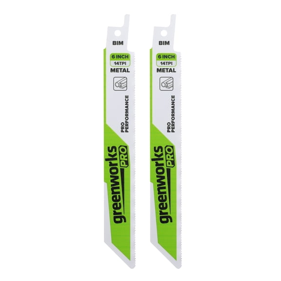 Greenworks 2pk 6in 14TPI Metal PA53306A1