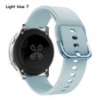 thumbnail image 1 of Correa de 22mm/20mm para Samsung Galaxy watch 4/4 Classic/5/5 pro/46mm/42mm/3/s3, pulsera de silicona para reloj inteligente Active 2, banda de 44mm y 40mm Deng Xun unisex, 1 of 2