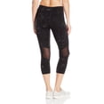 thumbnail image 2 of Calvin Klein Womens Performance Reflective Snake Print Capri Leggings;XL, 2 of 2