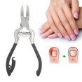 thumbnail image 4 of Rewera Stainless Steel Dead Skin Pliers Scissors Ingrown Toenails Paronychia Treatment Nail Cuticle Nippers, 4 of 8