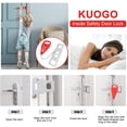 thumbnail image 4 of Portable Door Locks - 2 Pack Extra Heavy Duty Door Locks to Provide More Privacy, 4 of 5