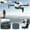 White, variant on 14 Year Old Boy Gifts, Drone for Kids, Drone with Dual 1080P HD FPV Camera Remote Control Toys Gifts for Boys Girls with Altitude Hold Headless Mode Speed Adjustment, Obstacle Avoidance, Black