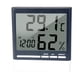thumbnail image 2 of Termómetro higrómetro Monitor de temperatura reloj despertador de calibre pequeño de alta precisión higrómetro Digital para habitación de reptiles, 2 of 8