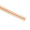 thumbnail image 3 of 10 Pcs Loose Leaf Binding Spine 30 Hole Cuttable Wear Resistant PP Plastic 10mm Binding Comb for Student Office Orange, 3 of 5