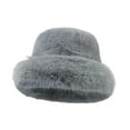 thumbnail image 5 of yuksok Winter Bucket Hat Cute Cossack Hat Russian Hat for Motorcycle Hiking Cycling gray, 5 of 9