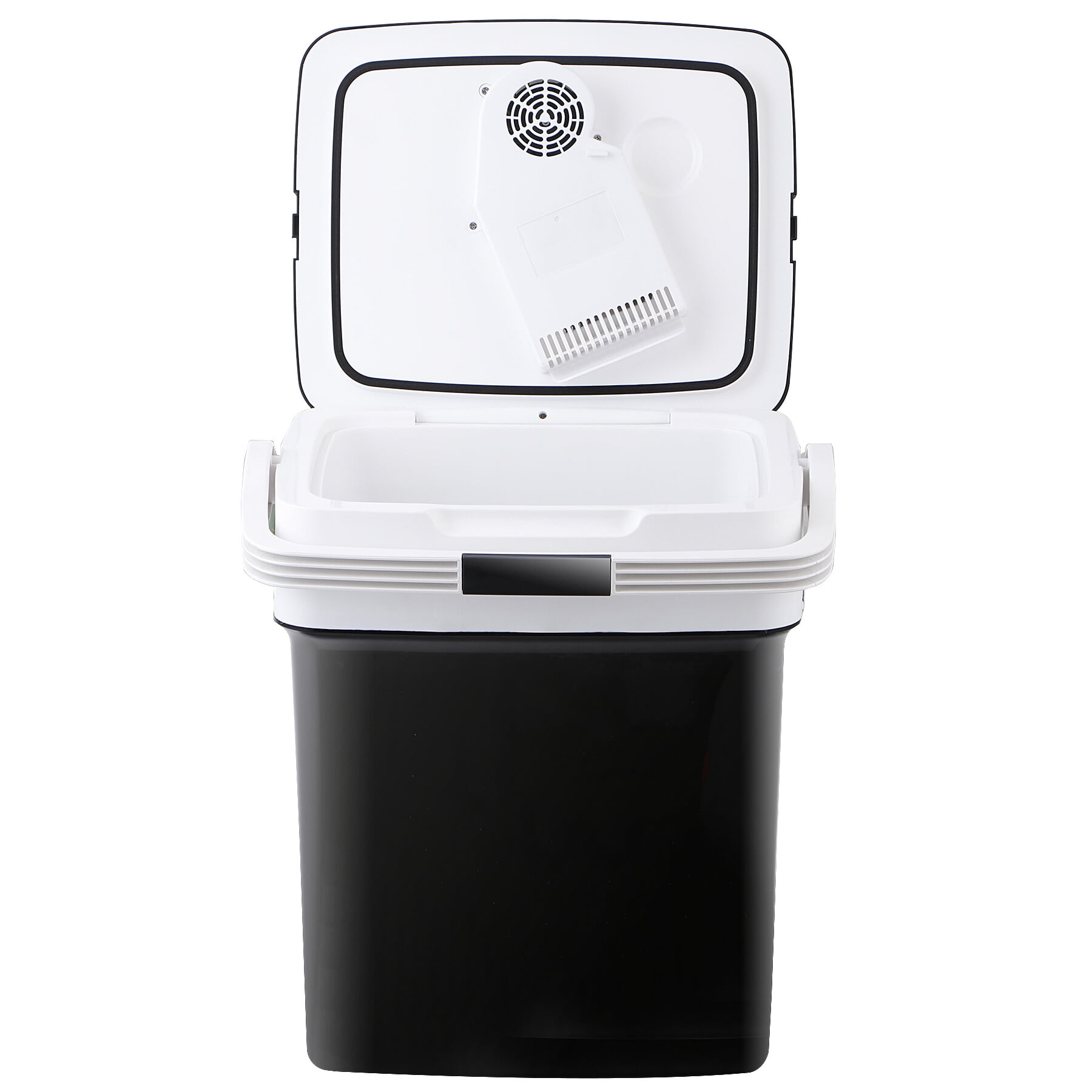 ZENSTYLE 30.6 Qt Car Refrigerator Electric Cooler and Warmer Travel Fridge for BBQ Camping, Black