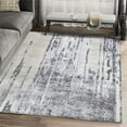 thumbnail image 2 of Abani Quartz 7'9"W x 10' 2"D QRZ110A Grey Beige Contemporary Distressed Area Rug, 2 of 7