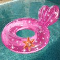 thumbnail image 4 of Floats for Swimming Pool,Inflatable Swimming Pool,Swimming Ring Floating Pvc Swimming Pool Water Swim Ring Folding Middle Mesh Summer Inflatable Bed,Inflatable Pool for Adults,Swimming Pool for Adults, 4 of 4