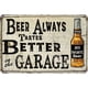 thumbnail image 1 of Placa Metal Vintage Pintura Hierro Rectangular Arte Pared Bar 40x30cm, 1 of 9
