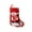 Bonhomme, variante sur Chaussette de Noël Suspendue Arbre de Noël Cheminée Sac Cadeau Tissu Non Tissé Ornement Intérieur Extérieur Fond Décoration Maison Vieil Homme