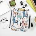thumbnail image 6 of FMSHPON Cute Llama Clipboard Hardboard Wood Nursing Clip Board and Pull for Standard A4 Letter 13x9 inches, 6 of 7