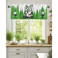 thumbnail image 2 of Golf Club Pattern Valances for Windows Golf Course Grenn Lawn Tree Background Valance Rod Pocket Short Window Treatments Curtains for Kitchen Bathroom Living Room Bedroom, 42 x 12 Inch, 2 of 7