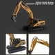 thumbnail image 5 of Modelo de coche, excavadora de aleación, camión de construcción, tractor de juguete, juguete para niño, excavadora manual, modelos de equipos de construcción de metal, camiones de construcción, 5 of 8