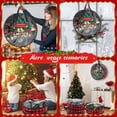 thumbnail image 4 of LCXmlly Artificial Wreath Storage Bag Plaid Pattern Christmas Wreath Storage Container with Clear Window for Home Holiday Organization, 4 of 8