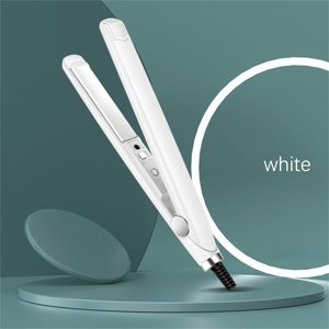 Tarmeek Mini Redressement des cheveux Curling direct double usage 0.6 de pouce 0.8 inch Advanced Popular Noise Cancelling Mini Redresseur de cheveux Direct Grand pour le printemps et la vie quotidienne Cadeau pour les femmes