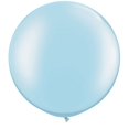 thumbnail image 1 of Globos Qualatex redondos de 13 cm azul claro perlado, paquete de 100, 1 of 9