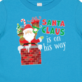 thumbnail image 4 of Inktastic Santa Claus Is On His Way Christmas Boys or Girls Baby T-Shirt, 4 of 5