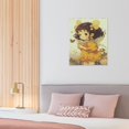 thumbnail image 6 of Cute Little Girl Poster Canvass,Suitable for Home Decoration,Birthday Gifts,Dining Room Decor, Bedroom Art, Wall Decor Living Room, Wall Art, Frameless 12x16inch, 6 of 7