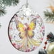 thumbnail image 2 of Adorno Navideño Mariposa Hada Vitral 7x9 cm, 2 of 6