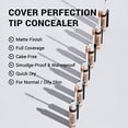 thumbnail image 3 of THE SAEM Cover Perfection Tip Concealer 3 Color Set, Liquid Multi-Use Concealer, Full Coverage Makeup for Acne Dark Spots Dark Circles Hyperpigmentation and Blemishes, 0.2 fl.oz. (#1, 1.5, 2), 3 of 3