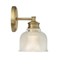 thumbnail image 5 of Trade Winds Addison 1-Light Wall Sconce in Natural Brass, 5 of 5