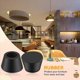 thumbnail image 5 of 20PCS Black Chair Couch Table Rubber Furniture Leg End Caps 16mm Dia, 5 of 5
