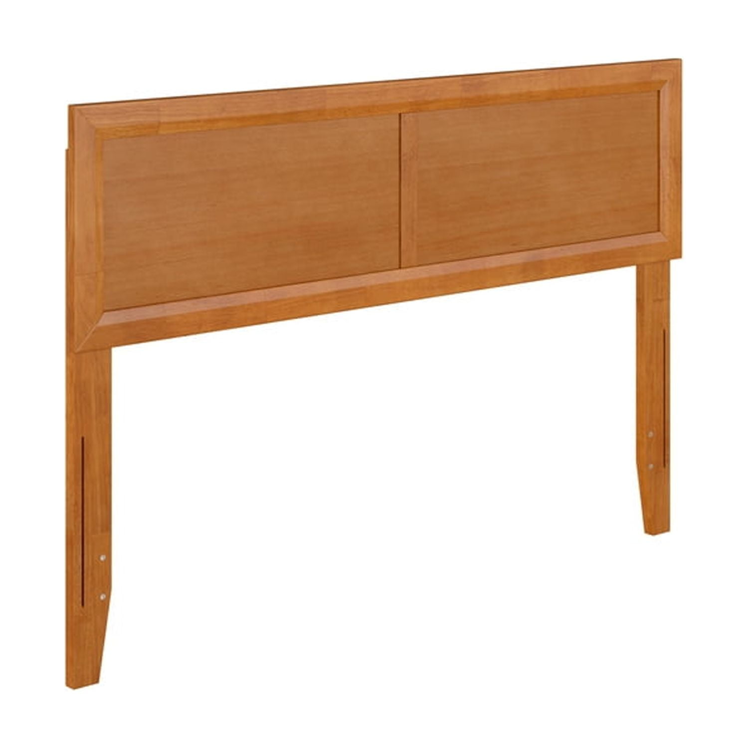 Solid Wood Headboard - Adjustable Panel Design - Light Toffee Finish