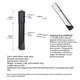 thumbnail image 2 of Soidarity Extensor de vástago de bicicleta, manillar de ciclismo de carretera, elevadores de horquilla delantera, adaptador de extensión, Ciclismo Plata 25.4 mm, 2 of 6