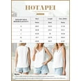 thumbnail image 6 of HOTAPEI Tank Tops for Women V Neck Summer Sleeveless Tops Knotted Straps Casual Shirts Blouse, 6 of 6