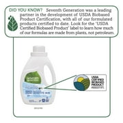 Branded Seventh Generation Natural 2X Concentrate Liquid Laundry Detergent, Free & Clear (33 loads, 50oz.)