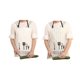 thumbnail image 5 of Hombres Mujeres Algodón Cocinar Delantales con cuello halter Sin mangas Restaurante Barbacoa Babero Cocina Tenedor Cuchara Delantales Noticed JJ9320-01, 5 of 7