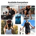 thumbnail image 5 of Kdxio Ocean Dolphin Fish School for Men's Muscle T-shirt,Sleeveless for Workout Running Athletic Gym Lounge Casual, 5 of 5