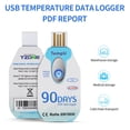 thumbnail image 2 of Temperature recorder,Usb Pdf Disposable Temperature Usb Pdf 90 Cold Chain Temperature Data 90 Chain Thermometer Chemical Disposable Temperature Data Temp009 Temperature Usb Pdf Disposable Temperature, 2 of 7