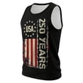 thumbnail image 3 of We the People Patriotic Tank Top for Men 1776-2026 250th Anniversary Retro American Flag Graphic Tank Tops 4th Of July Independence Day Patriotic T Shirts Usa Muscle Round Neck Cut Off Shirts,M, 3 of 5