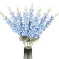 thumbnail image 1 of Flores artificiales ICBOX Delphinium Blue Larkspur 85 cm 8 unidades, 1 of 7