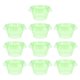 thumbnail image 2 of Collar para plantas de jardín, 10 unidades de campanas de jardín verdes, cubierta protectora reutilizable para plantas, campanas de jardín, fiabilidad excepcional Jadeshay A, 2 of 8