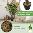 thumbnail image 6 of Resenkos Greenery Decor,3.3 Feet Artificial Camellia Tree for Indoor and Outdoor, 6 of 8